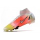 Buty piłkarskie Nike Mercurial Superfly 8 Elite FG Biały Czerwony Zawistny