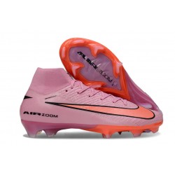 Nike Air Zoom Mercurial Superfly X Elite FG Różowy Pomarańczowy