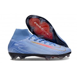 Nike Air Zoom Mercurial Superfly X Elite FG Niebieski Czerwony