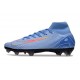 Nike Air Zoom Mercurial Superfly X Elite FG Niebieski Czerwony