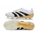 Korki Piłkarskie adidas Predator Elite FG Biały Czarny Złoto