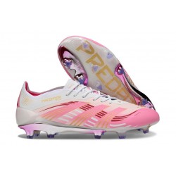 Korki Piłkarskie adidas Predator Elite FG Różowy Biały