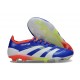 Korki Piłkarskie adidas Predator Elite FG Niebieski Biały Czerwony