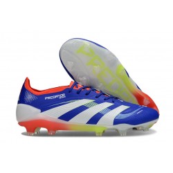 Korki Piłkarskie adidas Predator Elite FG Niebieski Biały Czerwony