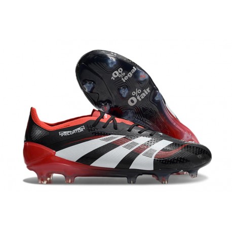 Korki Piłkarskie adidas Predator Elite FG Czarny Biały Czerwony