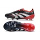 Korki Piłkarskie adidas Predator Elite FG Czarny Biały Czerwony