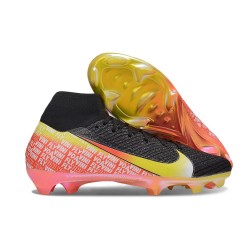 Nike Air Zoom Mercurial Superfly X Elite FG Czarny Zawistny Czerwony