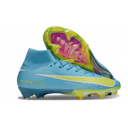 Nike Air Zoom Mercurial Superfly X Elite FG Niebieski Zawistny