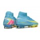 Nike Air Zoom Mercurial Superfly X Elite FG Niebieski Zawistny