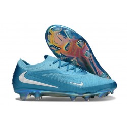 Nike Phantom 6 Low Elite FG Niebieski Biały