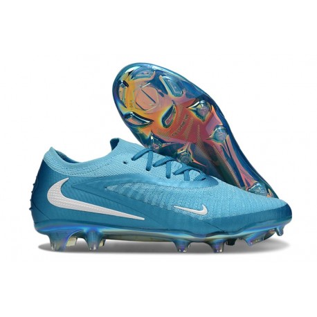Nike Phantom 6 Low Elite FG Niebieski Biały