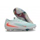 Nike Phantom 6 Niskie Elite FG Biały Zielony Pomarańczo