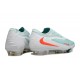 Nike Phantom 6 Niskie Elite FG Biały Zielony Pomarańczo