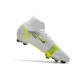Buty piłkarskie Nike Mercurial Superfly 8 Elite FG Biały Zielony Czarny