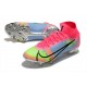 Buty Nike Mercurial Superfly 8 Elite FG Różowy Niebieski Zielony