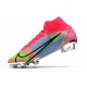 Buty Nike Mercurial Superfly 8 Elite FG Różowy Niebieski Zielony