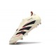 adidas Predator 25 Elite LL FG Beżowy Czarny Czerwony