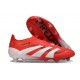 adidas Predator 25 Elite LL FG Czerwony Biały Czarny