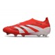 adidas Predator 25 Elite LL FG Czerwony Biały Czarny