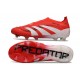 adidas Predator 25 Elite LL FG Czerwony Biały Czarny