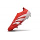 adidas Predator 25 Elite LL FG Czerwony Biały Czarny