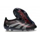 adidas Predator 25 Elite LL FG Czarny Wilczy Czerwony