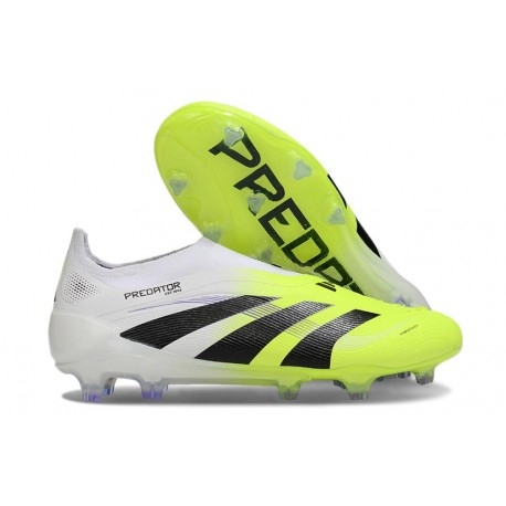 adidas Predator 25 Elite LL FG Biały Czarny Zawistny