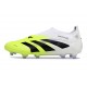 adidas Predator 25 Elite LL FG Biały Czarny Zawistny