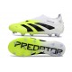 adidas Predator 25 Elite LL FG Biały Czarny Zawistny