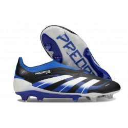 adidas Predator 25 Elite LL FG Czarny Niebieski Biały