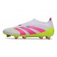 adidas Predator 25 Elite LL FG Biały Różowy Zawistny