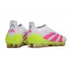 adidas Predator 25 Elite LL FG Biały Różowy Zawistny