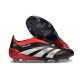 adidas Predator 25 Elite LL FG Czarny Biały Czerwony