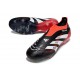 adidas Predator 25 Elite LL FG Czarny Biały Czerwony