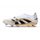 adidas Predator 25 Elite LL FG Biały Czarny Złoto