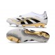 adidas Predator 25 Elite LL FG Biały Czarny Złoto