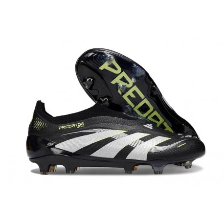 adidas Predator 25 Elite LL FG Czarny Biały Zawistny