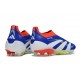 adidas Predator 25 Elite LL FG Niebieski Biały Czerwony