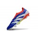 adidas Predator 25 Elite LL FG Niebieski Biały Czerwony