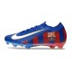 Nike Air Zoom Mercurial Vapor XVI Elite FG Barcelona Niebieski Czerwony