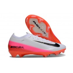 Buty Nike Zoom Mercurial Vapor 16 Elite FG Biały Czarny Czerwony