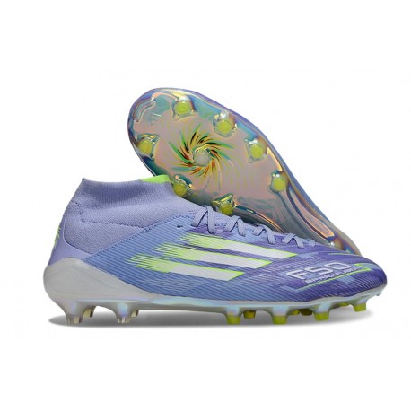adidas F50 Elite Mid FG Fioletowy Biały Zawistny