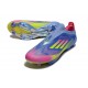 Korki Piłkarskie adidas F50+ Laceless FG Niebieski Zawistny Różowy