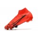 Buty piłkarskie Nike Mercurial Superfly 8 Elite FG Czerwony Czarny