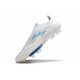 Korki Piłkarskie adidas F50+ Laceless FG Biały Srebro Niebieski