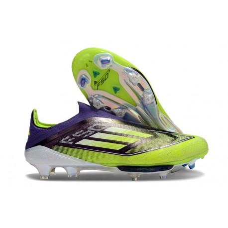 Korki Piłkarskie adidas F50+ Laceless FG Fioletowy Zawistny
