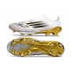 Korki Piłkarskie adidas F50+ Laceless FG Biały Czarny Złoto