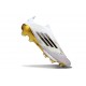 Korki Piłkarskie adidas F50+ Laceless FG Biały Czarny Złoto