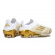 Korki Piłkarskie adidas F50+ Laceless FG Biały Złoto