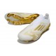 Korki Piłkarskie adidas F50+ Laceless FG Biały Złoto